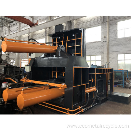 Hydraulic Scrap Metal Aluminum Steel Baling Compactor